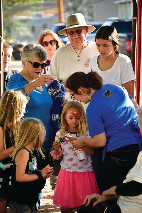Iron County Fair volunteers helping with Fair activities