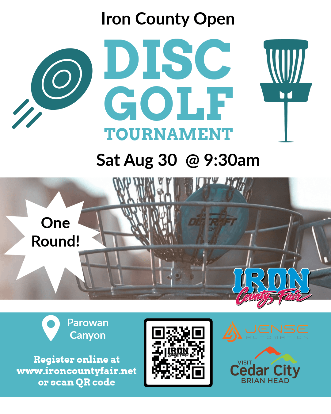 Disc Golf Flyer - Click to download