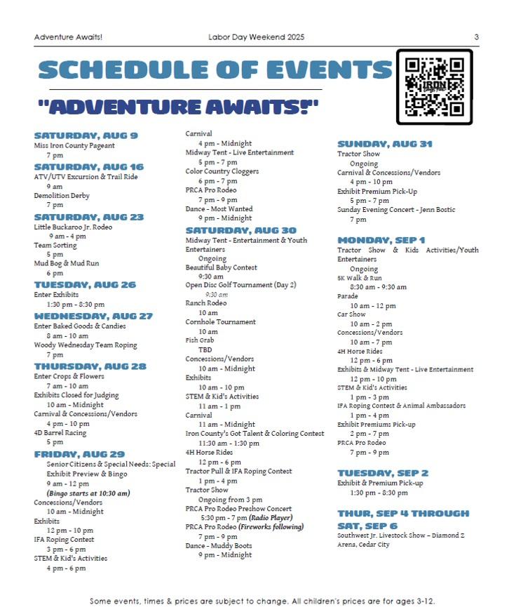 events pdf