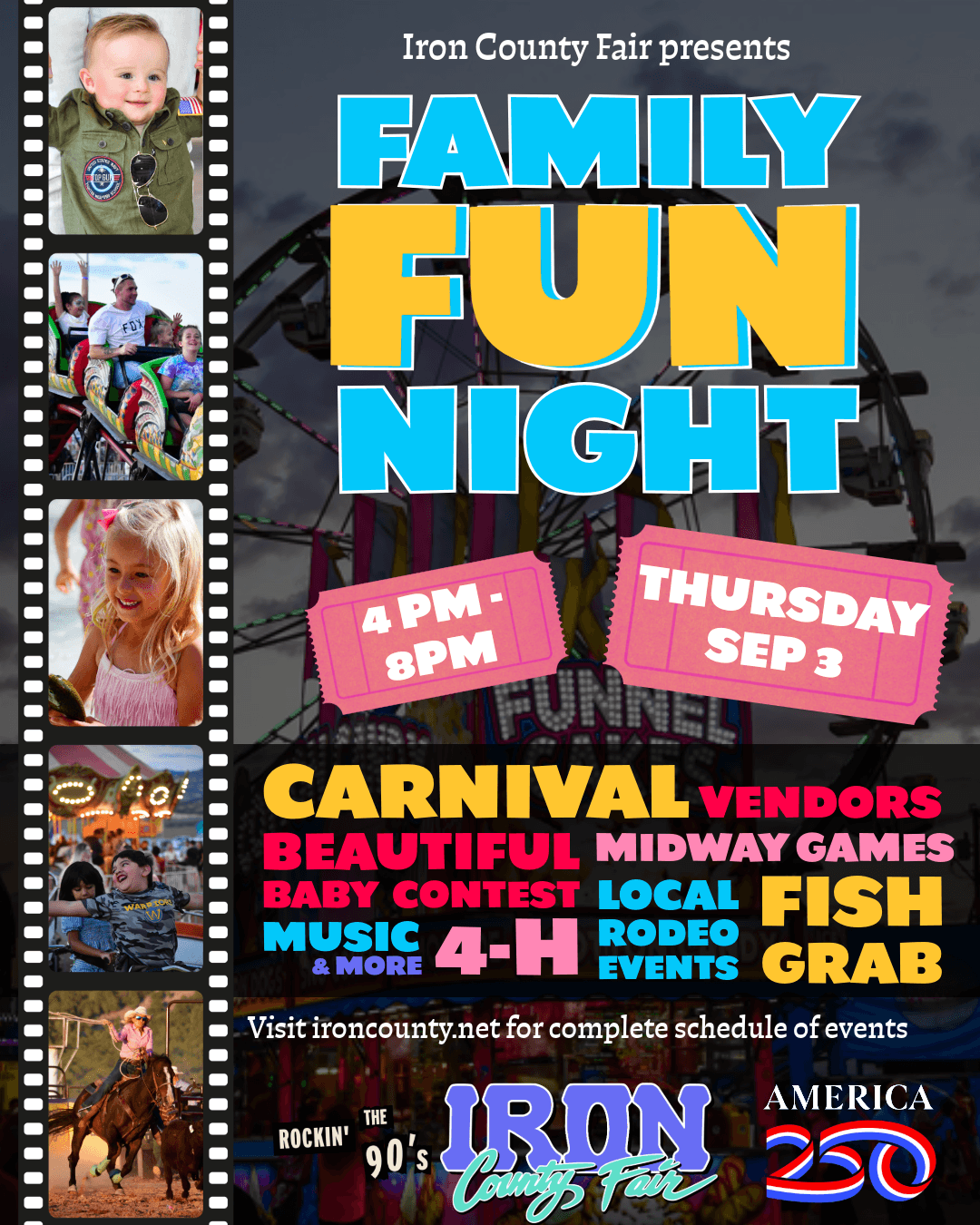 Family Fun Night flyer