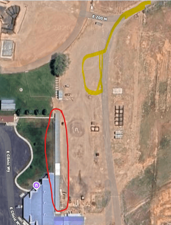 Horse stalls at the Iron County Fairgrounds